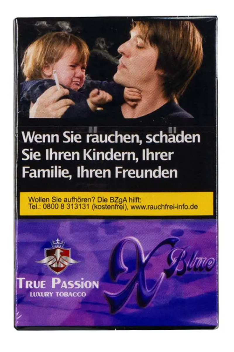 True Passion Tabak 20g X Blue