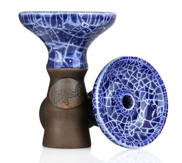 Silver Slon Phunnel Spider Blue White