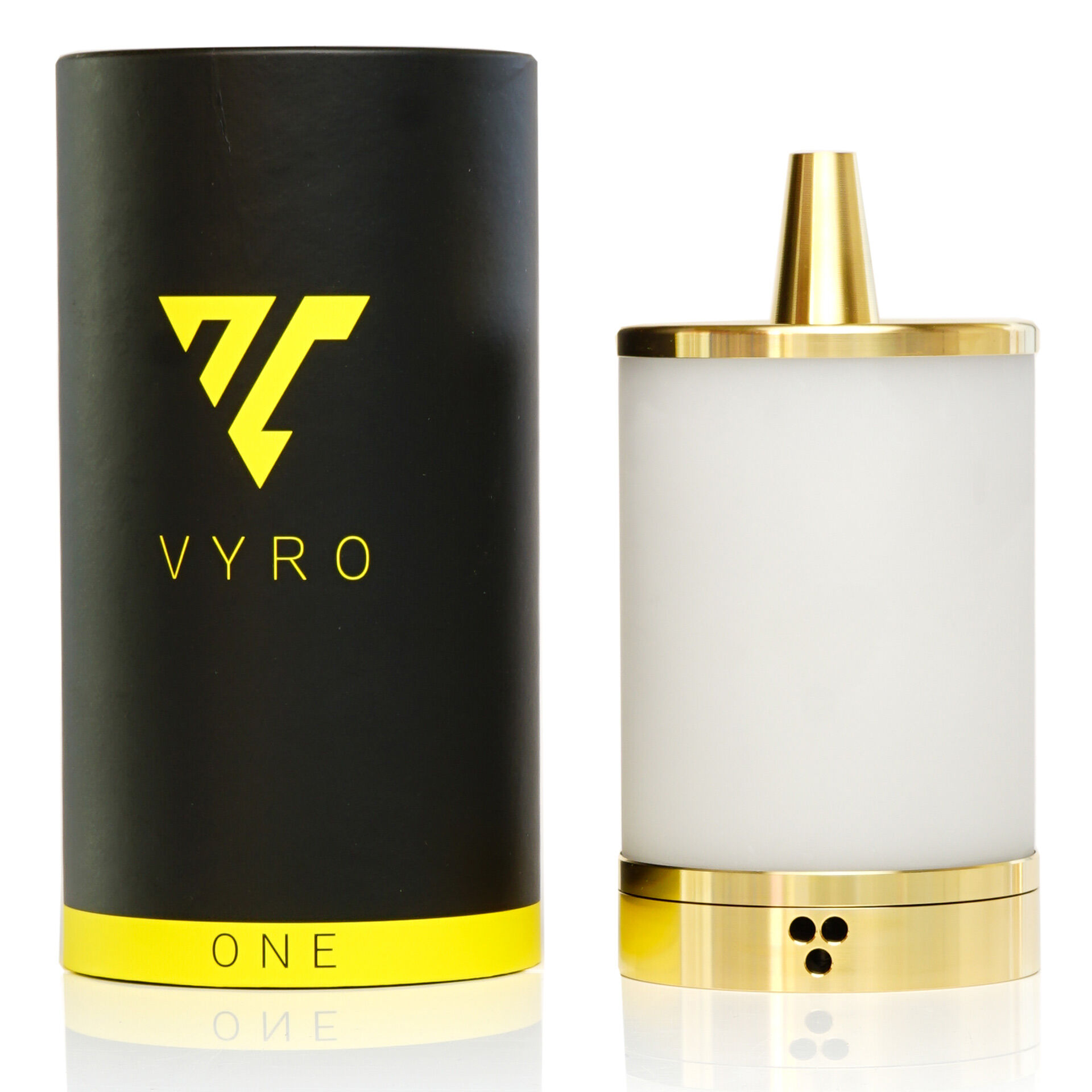 VYRO One Shisha 24karat Gold Frozen Ghost VYRO One Shisha 24karat Gold