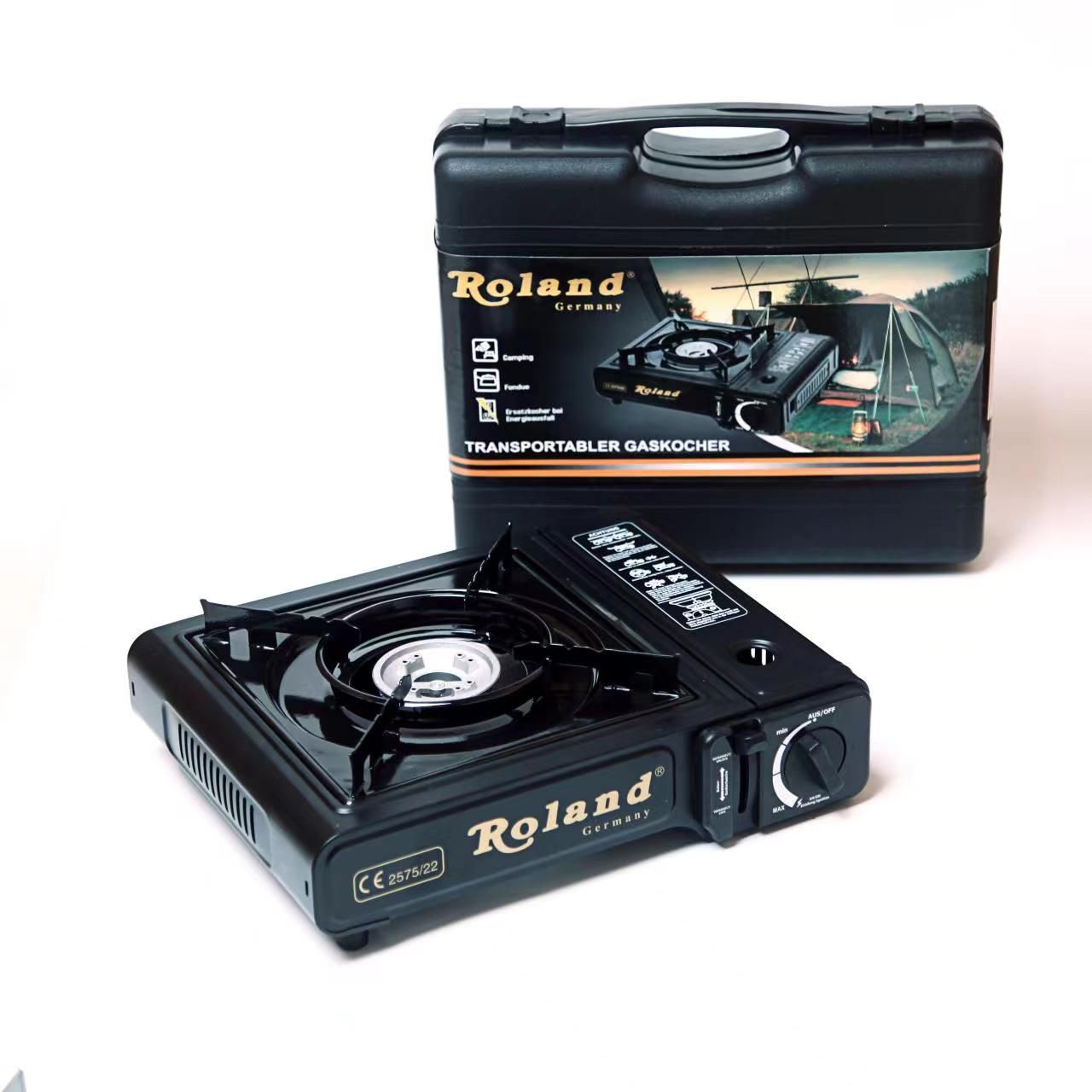Roland Camping Gaskocher mit Kofer Roland Camping Gaskocher mit Kofer
