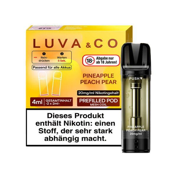 Luva & Co Pods Pineapple Peach Pear