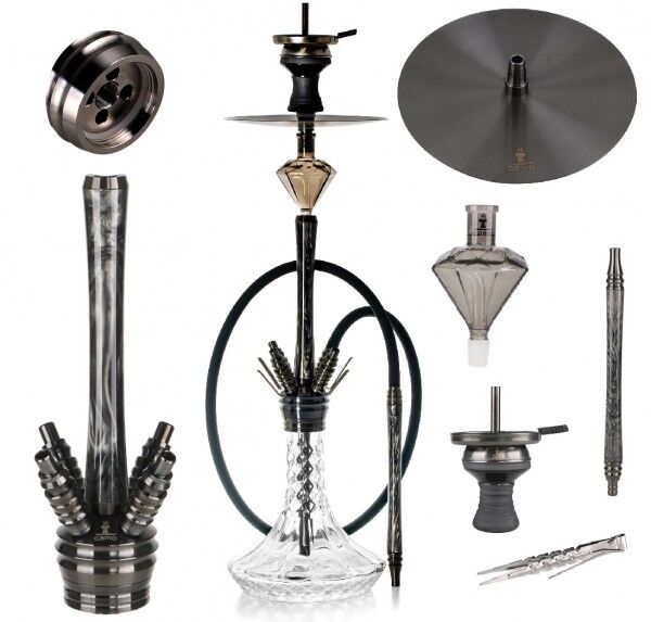 Camo Shisha CM Big SS Black Dignity Black