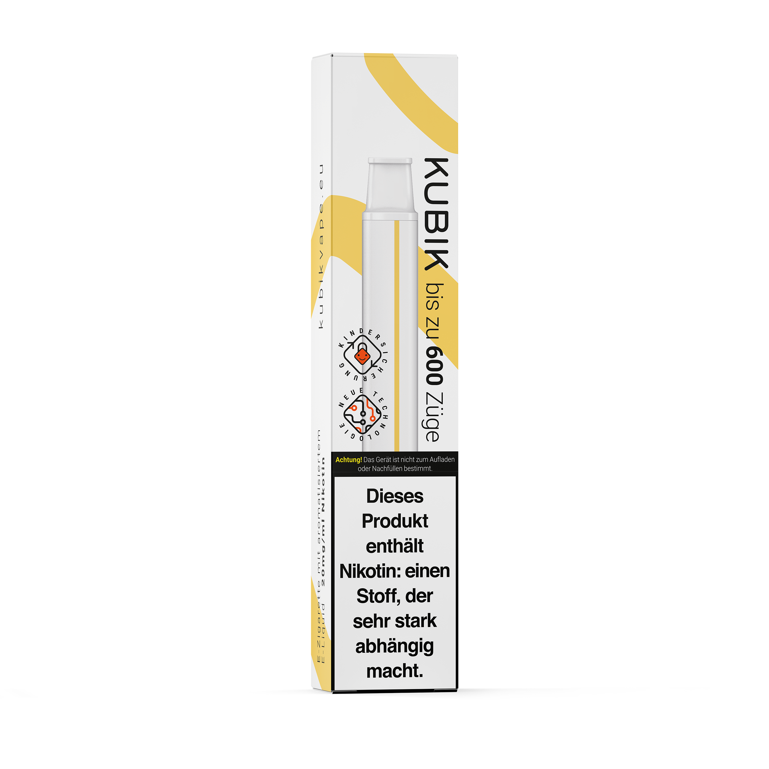 Kubik Einweg Vape 600 Peach Ice Kubik Einweg Vape 600 Peach Ice