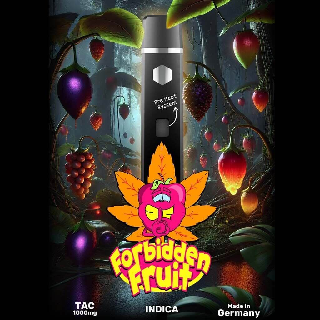Happy Amsterdam Tac Vape 1ml Forbidden Fruit