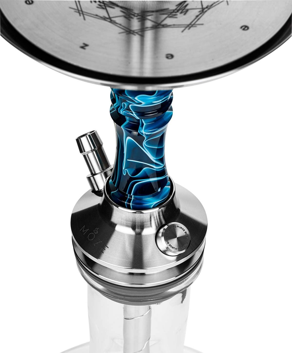 Moze Breeze Two Pro Shisha Blue Yellow