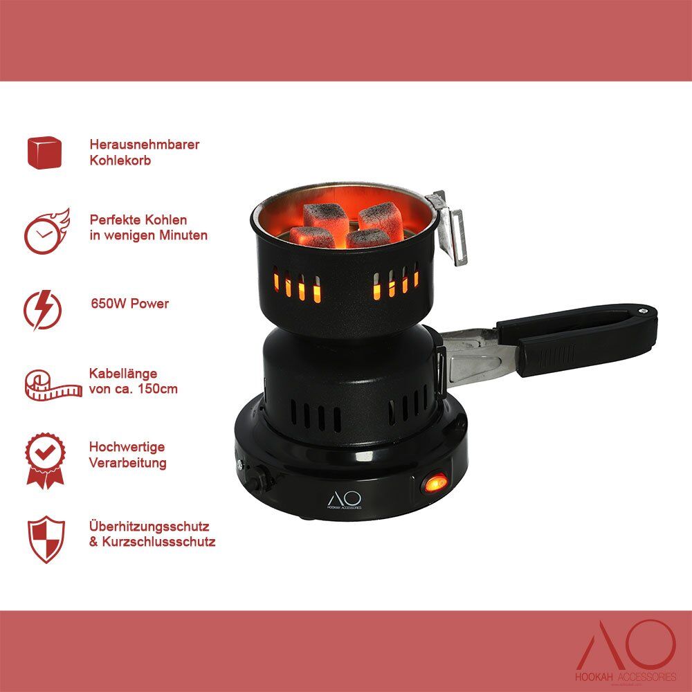 AO Blazer T Kohleanzünder 500W AO Blazer T Kohleanzünder 500W