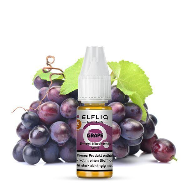 Elfbar Elfliq Grape-20mg Nicsalt 