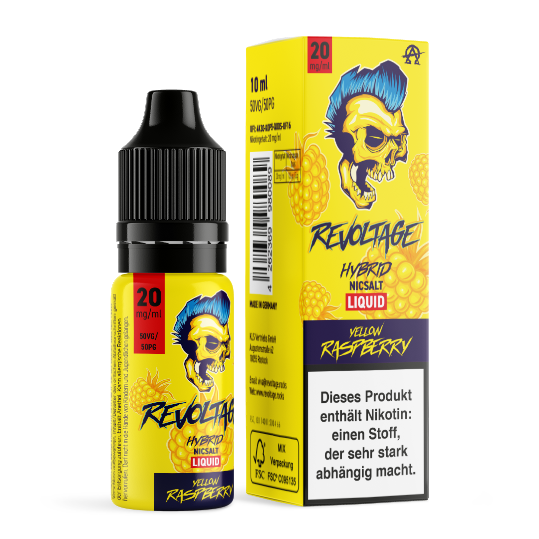 Revoltage Nikotinsalz 10ml Yellow Raspberry 20 mg/ml
