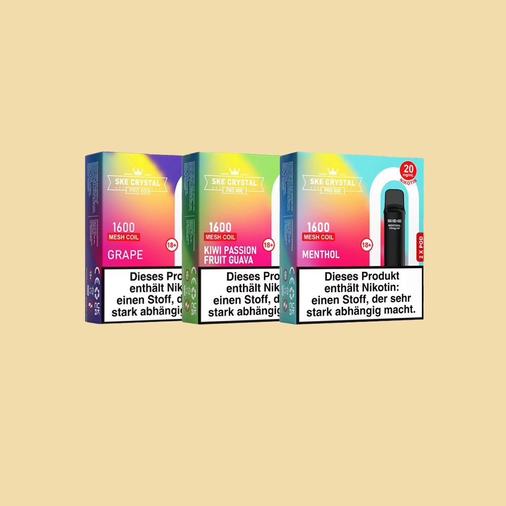 SKE Crystal Pro Set 3 Pods 