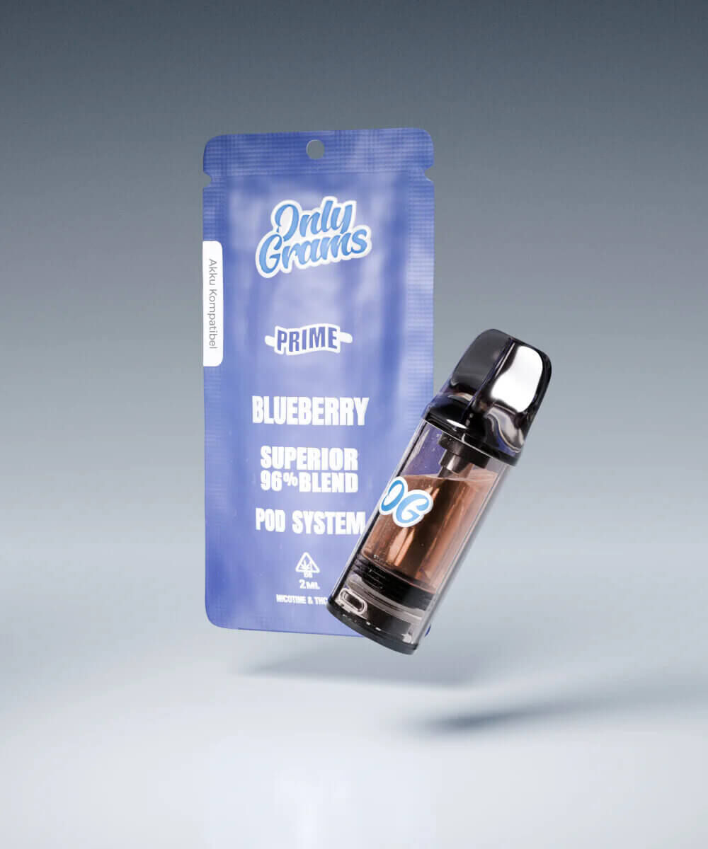 OnlyGrams Superior Pod 96% 2ml Blueberry