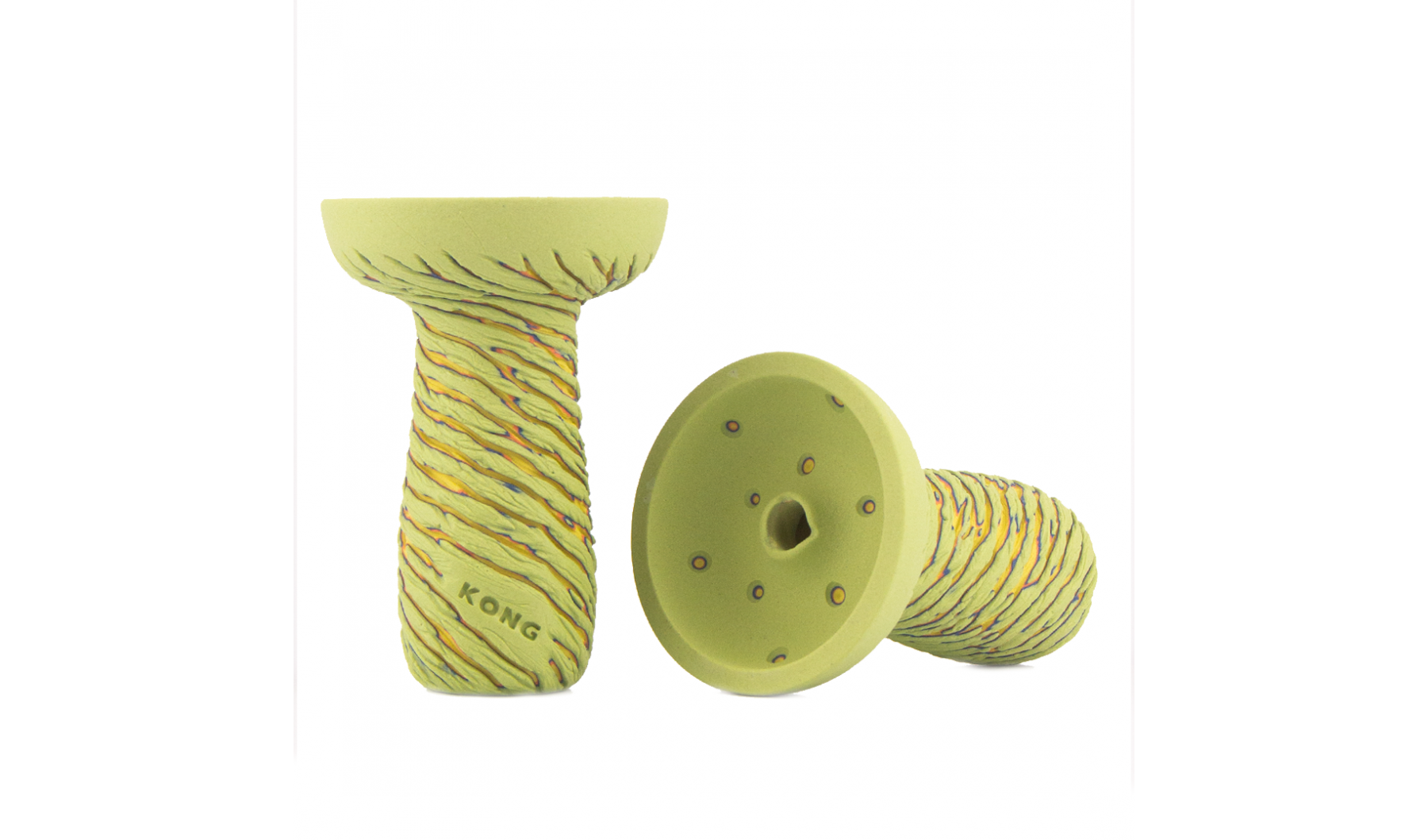 Kong Hookah Phunnel White Green